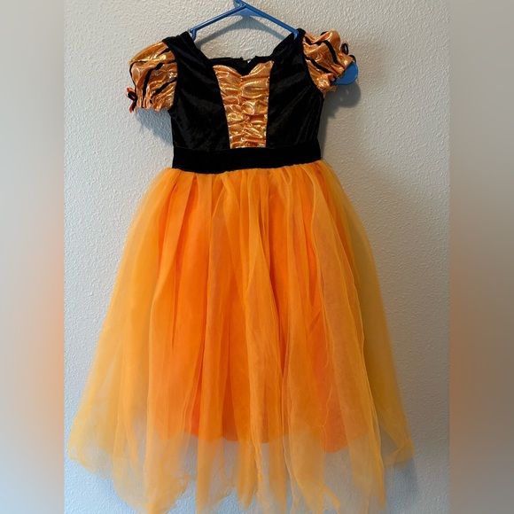 2 Target Kids Dresses Black and Orange Costume Dress - Picture 5 of 7